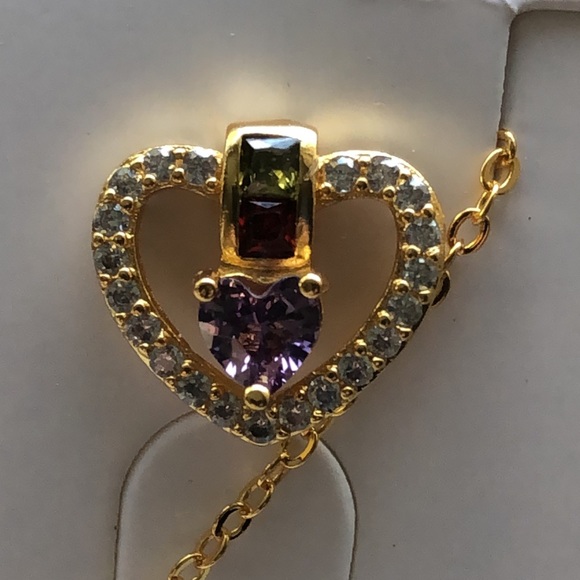 Tri-Color Necklace Set - Picture 6 of 11